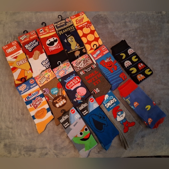 Fun Character & Snack Sock Bundle - Picture 2 of 3